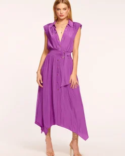 Ivy Belted Midi Dress