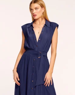 Ivy Belted Midi Dress