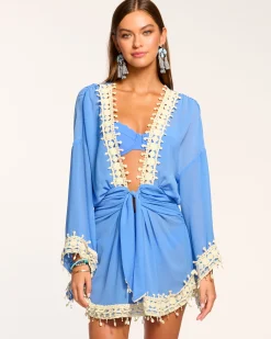 Jamie Embellished Coverup Mini Dress