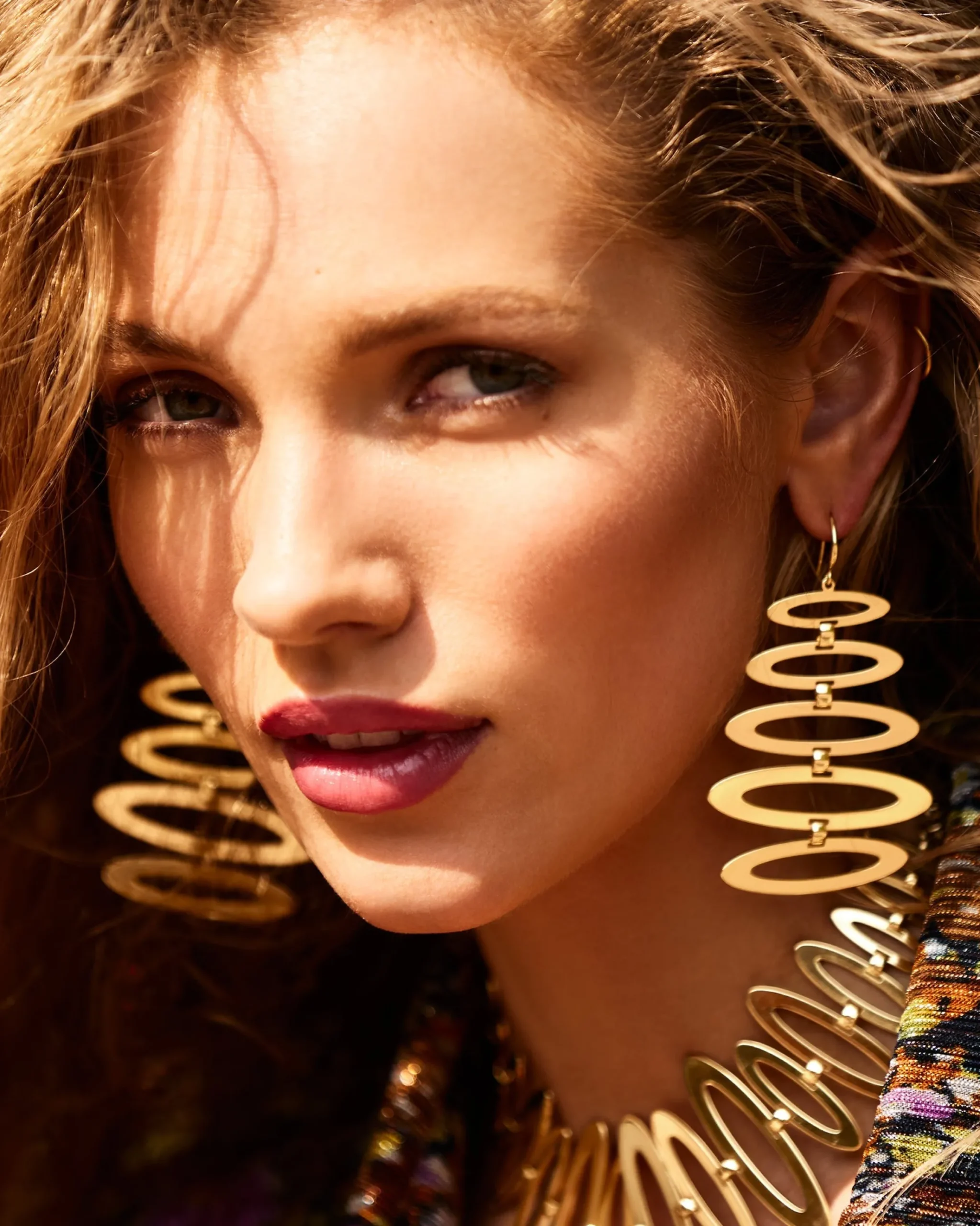 Jazmine Oval Earrings