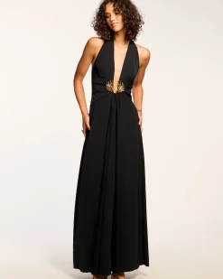 Jenie Embellished Plunging Gown