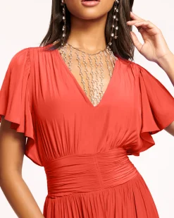 Joanie Short Sleeve Maxi Dress