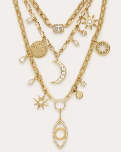 Kahleah Layered Charm Necklace