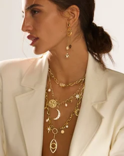 Kahleah Layered Charm Necklace