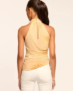 Kemeisha Ruched Halter Top