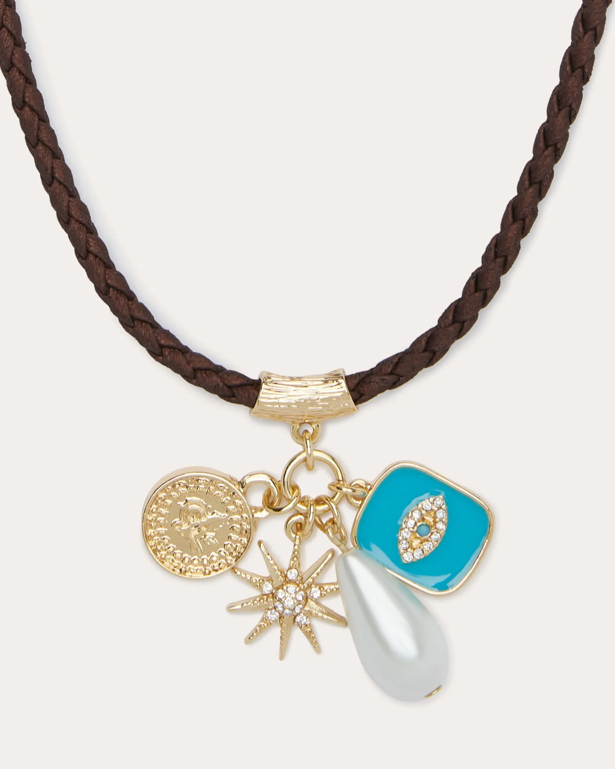 Kenna Choker Charm Necklace