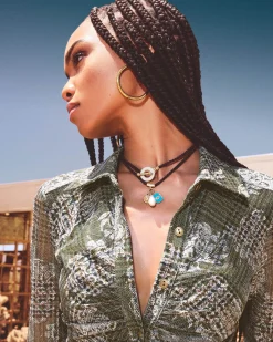 Kenna Choker Charm Necklace