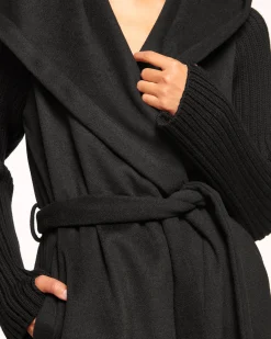 Kiah Wrap Oversized Coat