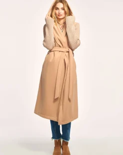 Kiah Wrap Oversized Coat