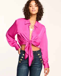 Kolby Oversized Button Down Blouse