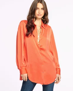 Kolby Oversized Button Down Blouse