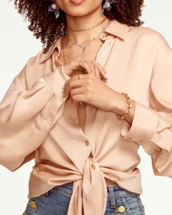 Kolby Oversized Button Down Blouse