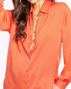 Kolby Oversized Button Down Blouse