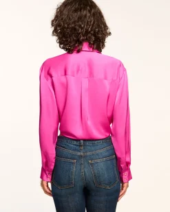 Kolby Oversized Button Down Blouse