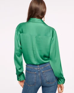 Kolby Oversized Button Down Blouse