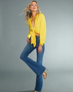 Kolby Oversized Button Down Blouse