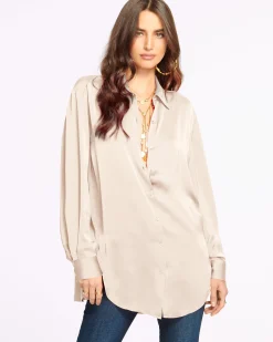 Kolby Oversized Button Down Blouse