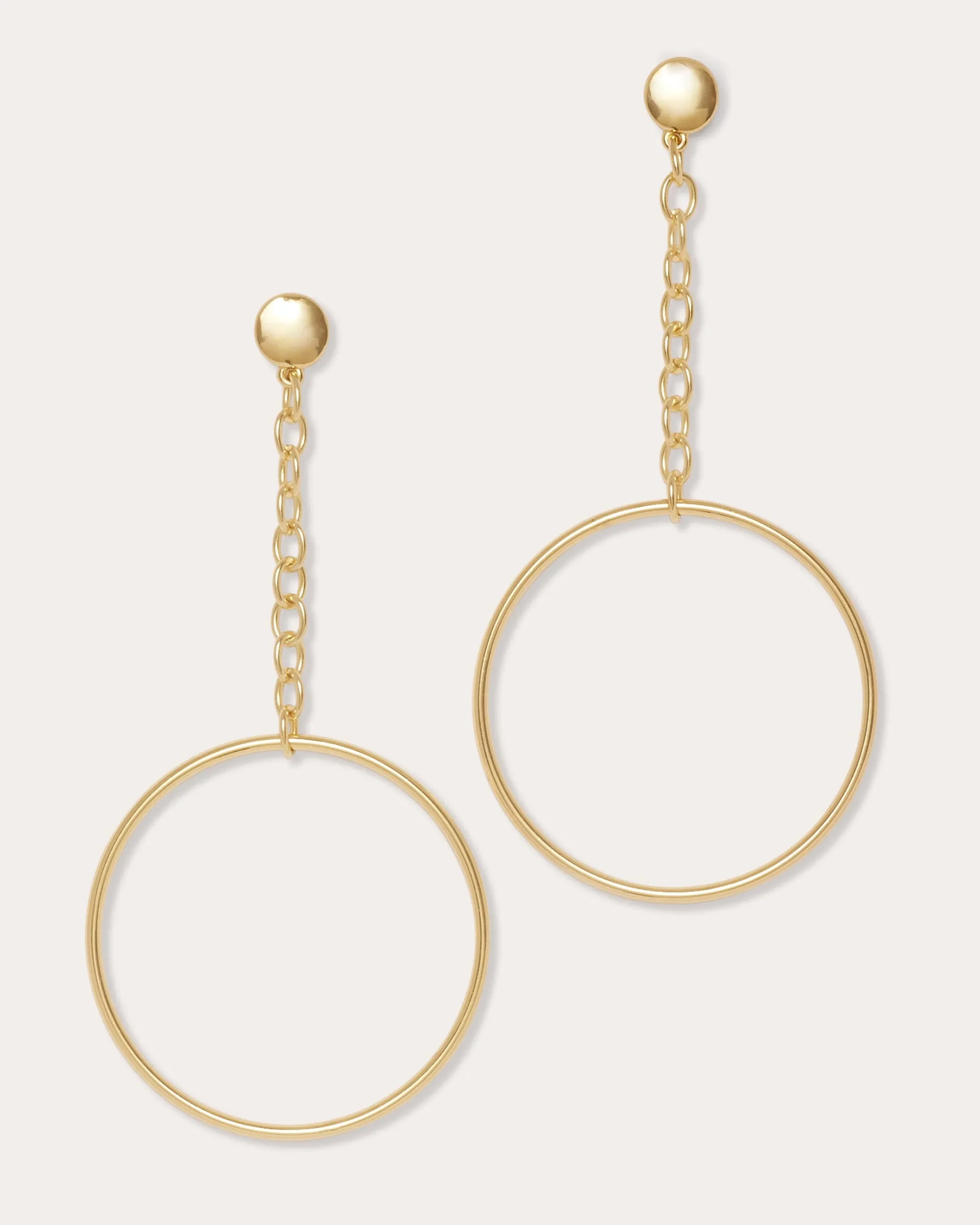 Lea Teardrop Hoop Earrings