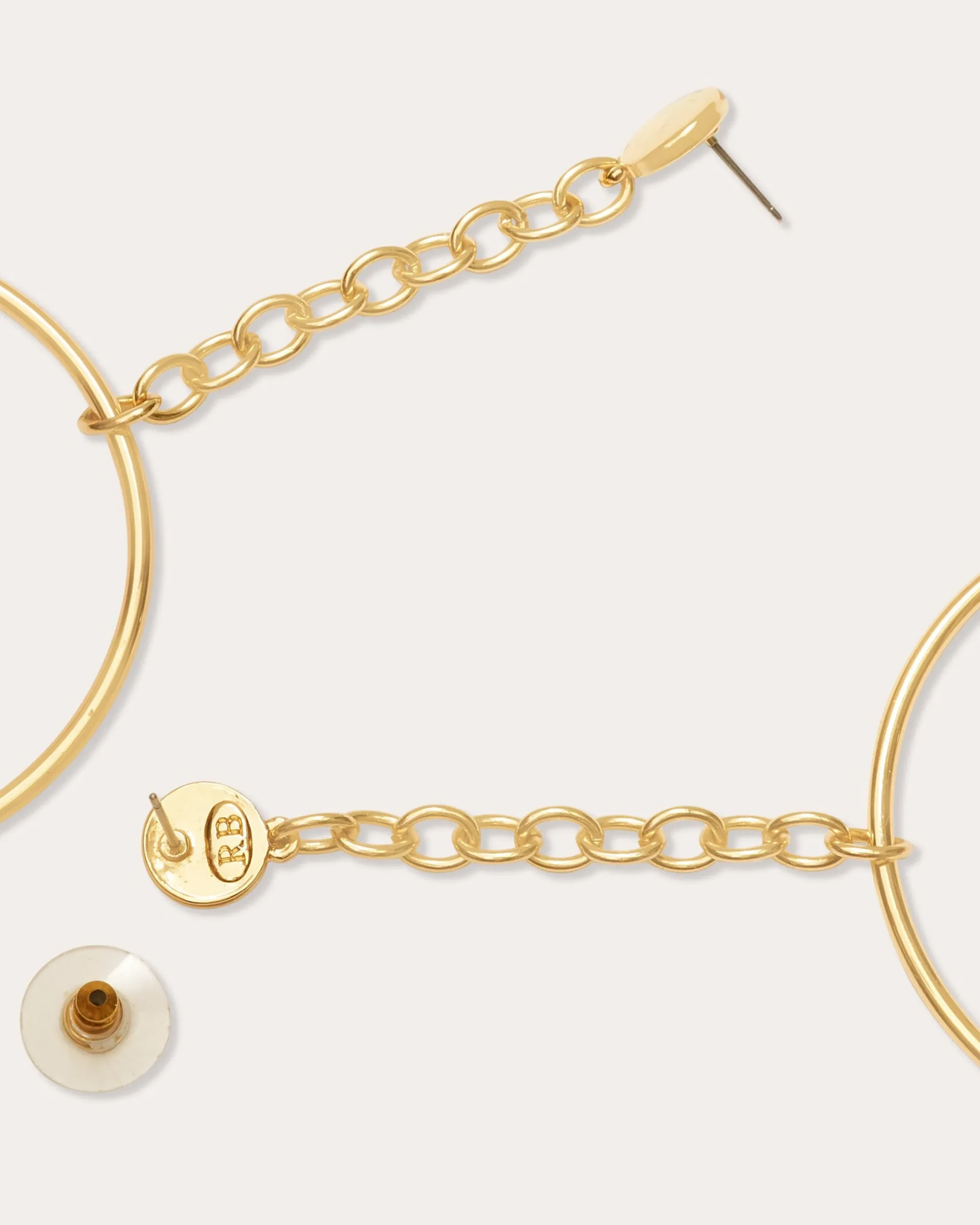 Lea Teardrop Hoop Earrings