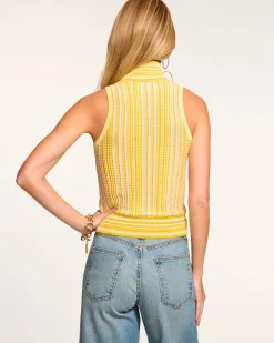 Leonie Sleeveless Knit Turtleneck