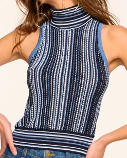 Leonie Sleeveless Knit Turtleneck
