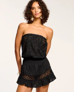 Lester Strapless Coverup Mini Dress