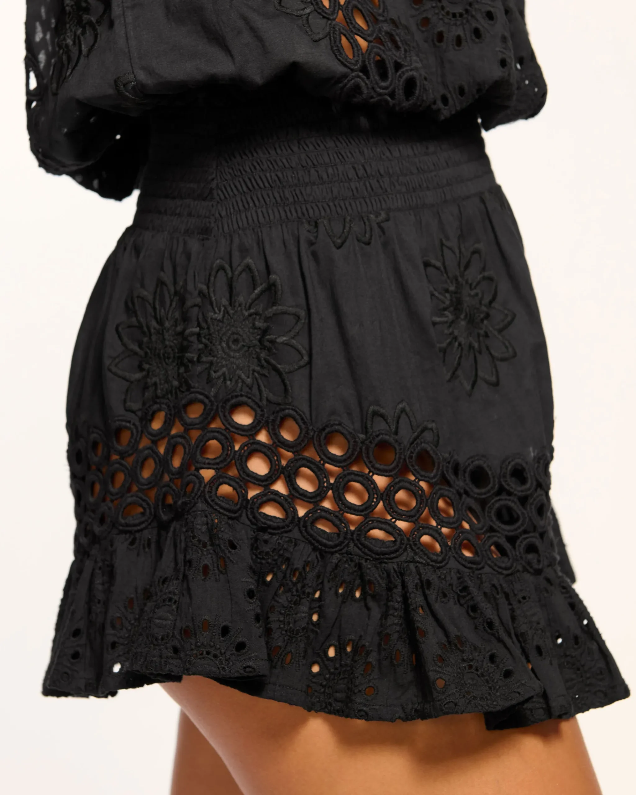 Lester Strapless Coverup Mini Dress