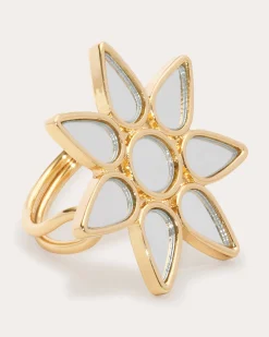 Lunar Mirrored Ring Set