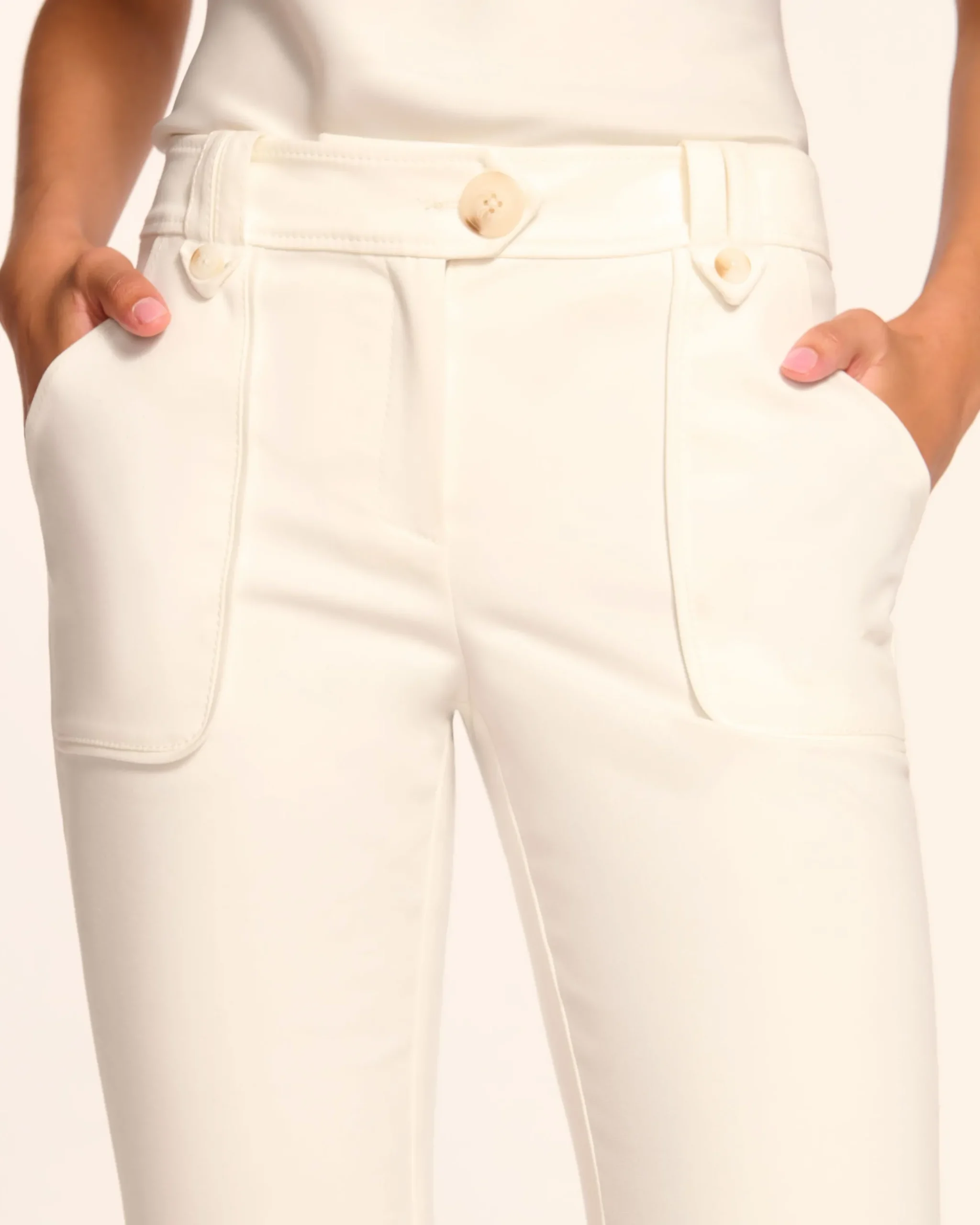 Marit Stretch Cotton Pant