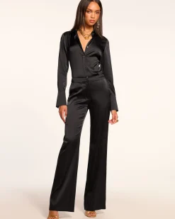 Marvia Stretch Silk Pant