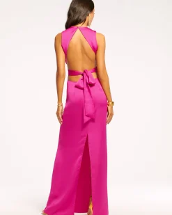 Milan Open Back Gown