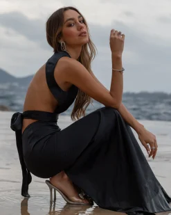 Milan Open Back Gown