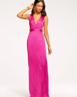 Milan Open Back Gown