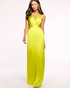 Milan Open Back Gown