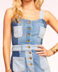 Monica Denim Midi Dress