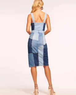 Monica Denim Midi Dress