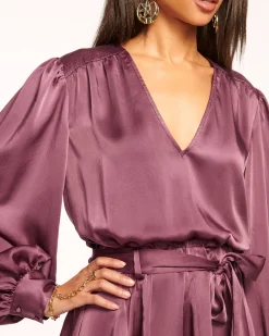 Montana Puff Sleeve Mini Dress