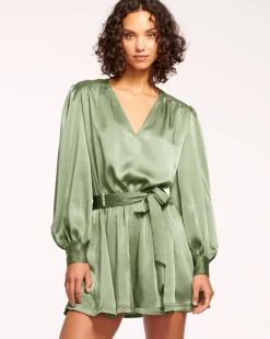 Montana Puff Sleeve Mini Dress