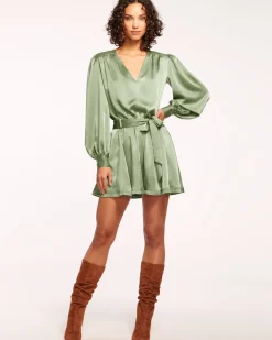 Montana Puff Sleeve Mini Dress