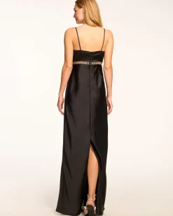 Mosby Embellished Empire Waist Gown