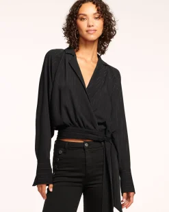 Oliver V-Neck Wrap Top