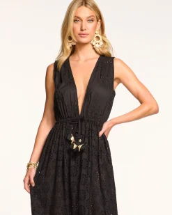 Paxton Chambray Maxi Coverup Dress