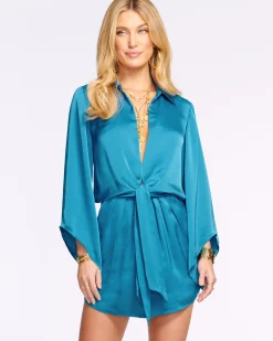 Penny Bell Sleeve Mini Dress