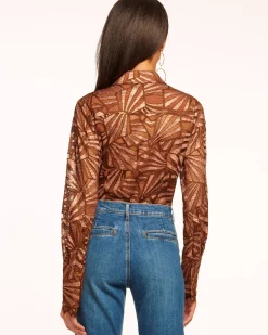 Priscilla Lace Button Down Top