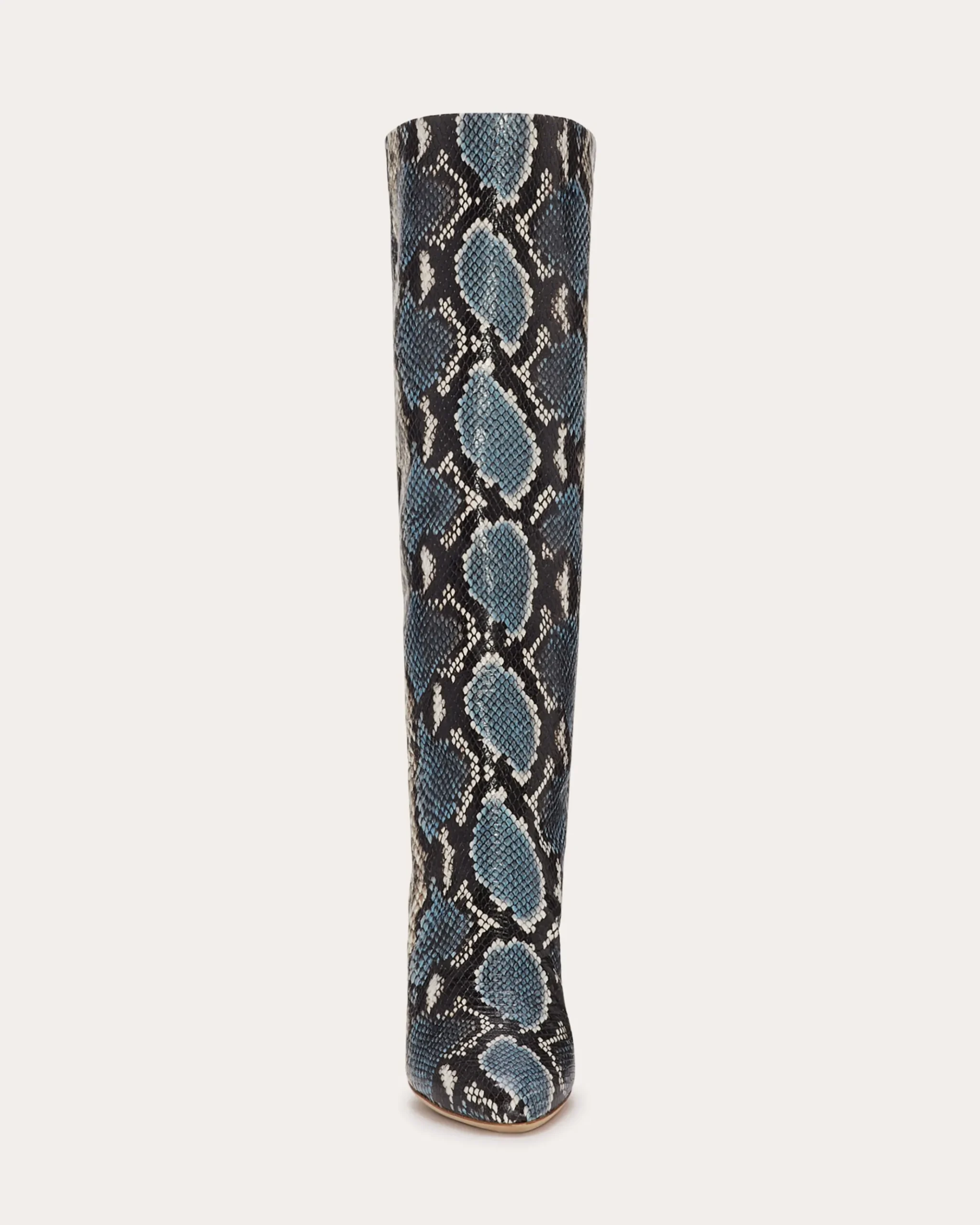 Queen Heeled Snake Boots