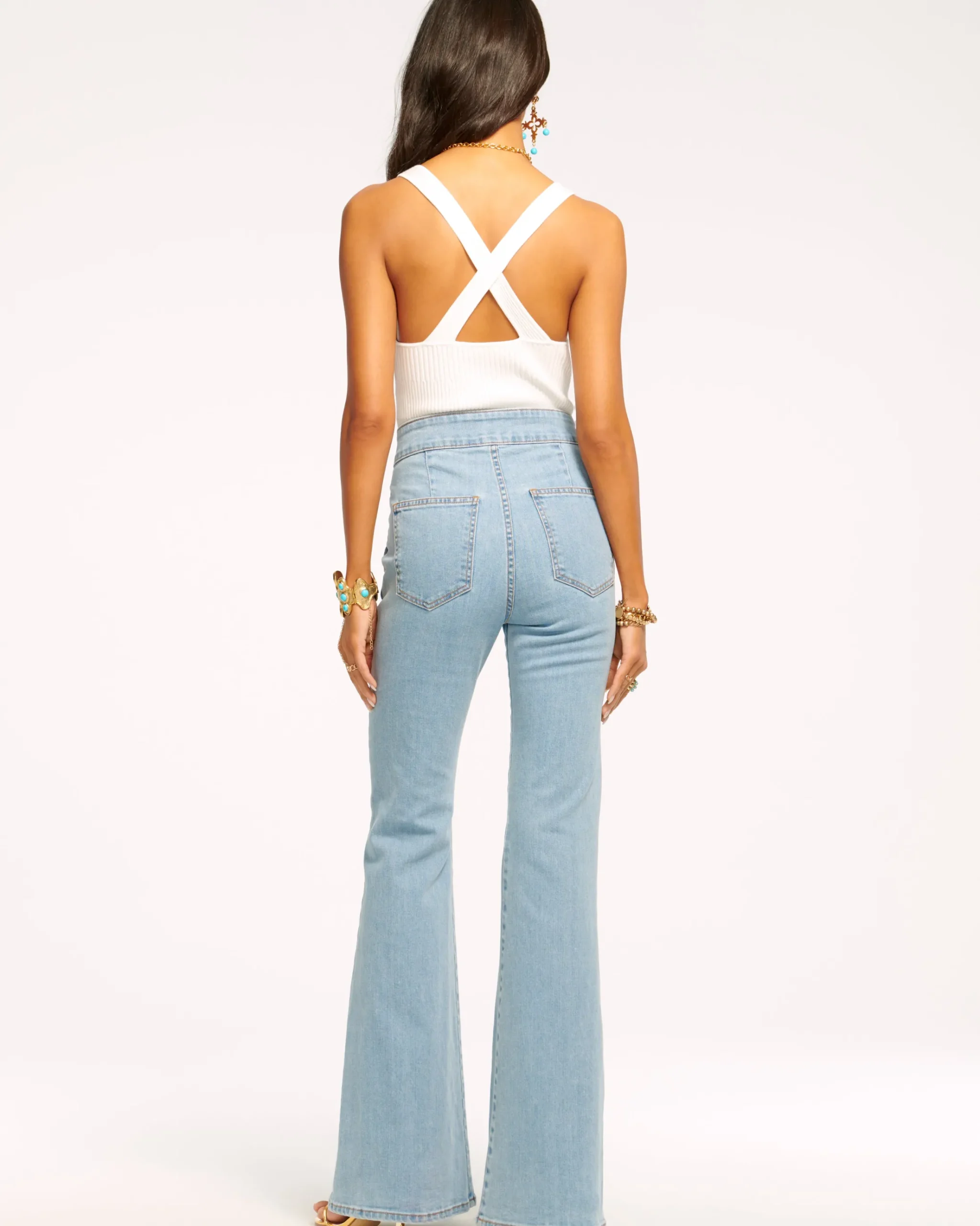 Romee High Waisted Flare Jean