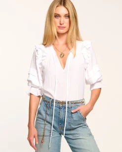 Samira Ruffle Blouse