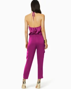 Satin Pocket Allyn Pant