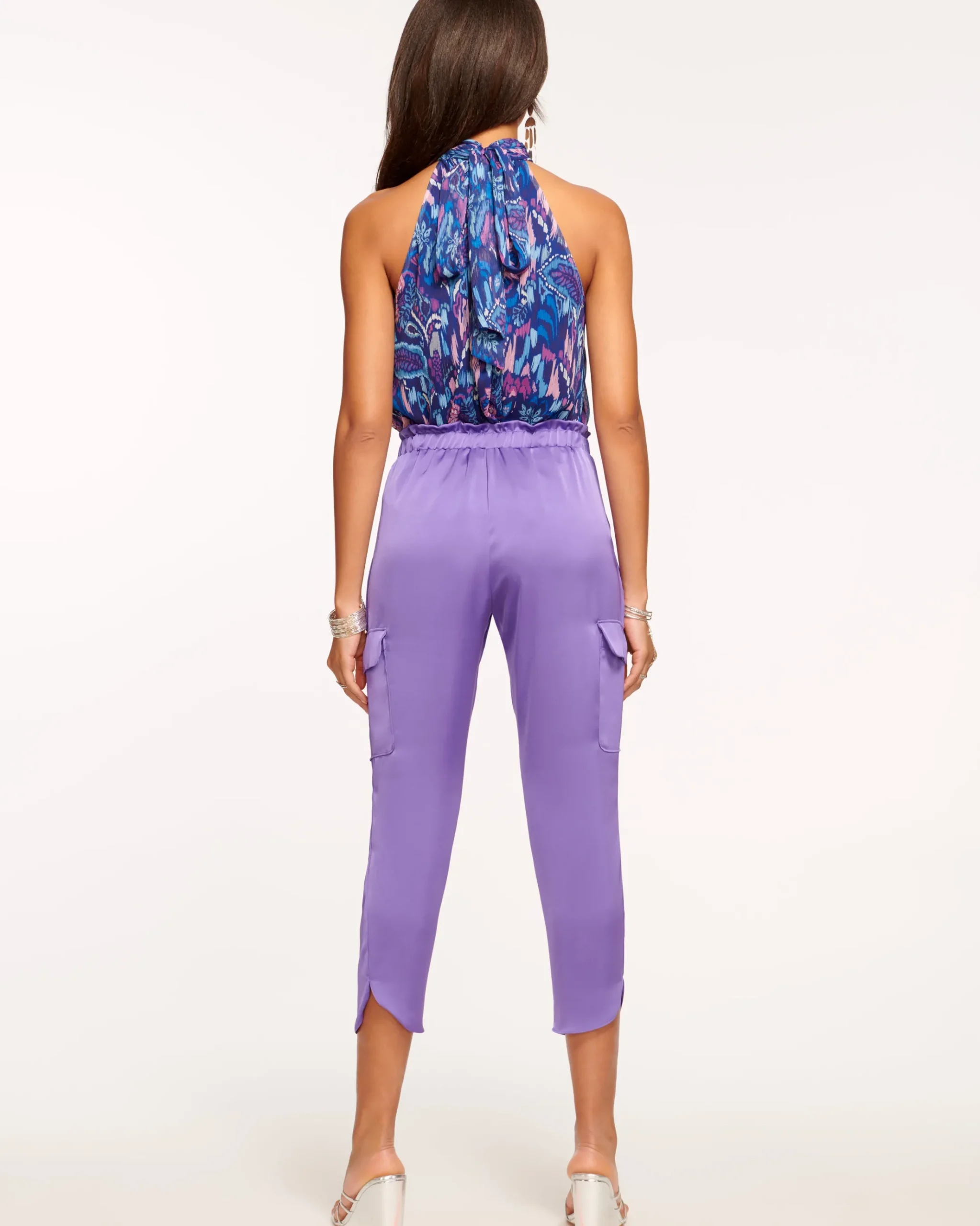 Satin Pocket Allyn Pant