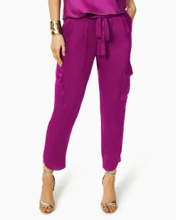 Satin Pocket Allyn Pant